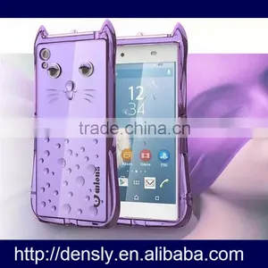 Newest Design Custom Cute Animal Cat Case for Sony Xperia Z4 ,TPU Case for Sony Xperia thumbnail-1