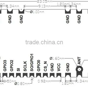 1km Wireless Transmitter and Receiver Module Long Range rf Transceiver Module rf 169mHz Wireless Module thumbnail-6