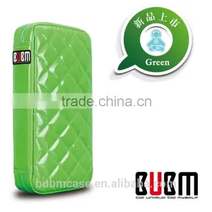 Green 64 Capacity PU Leather Cover DVD Case CD Holder Personalized cd Case Multi Disc Dvd Cases thumbnail-2
