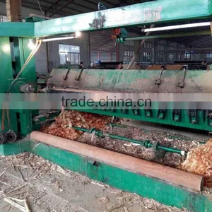 Vertical With-card Veneer Peeling Machine / Spindle Veneer Peeling Machine thumbnail-4