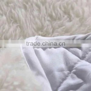 Queen Size Cashmere Waterproof Mattress Pad thumbnail-3