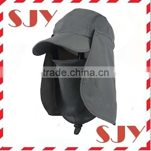 UPF 50+ Summer Hat Neck Protection Sport Sun Hat Dri Fit Running Hat thumbnail-3