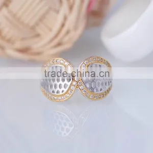 Wholesale 925 Sterling Silver Hollow Out Yellow Coral Ring thumbnail-4