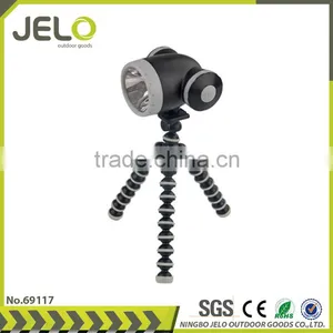 3W+3 Red LED Tripod Flexible Leg Work Light Spider Outdoor Lamp thumbnail-1