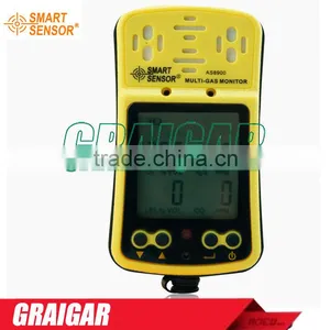 Portable Multi Gas Detector 4 in 1 Gas Detector O2 Hydrothion H2S CO2 Smart Sensor AS8900 thumbnail-1