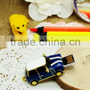 Fashional Cartoon Car Usb Flash Drive With Full Color Printing thumbnail-1