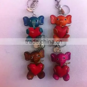 High Quality Custom Leather Animal Keychain Live Animal Keychain thumbnail-3