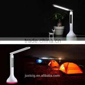 Portable LED Desk Lamp, Table Lamp With Calendar, Reading LED Lamp(3W, Dimmable, Touch Control,Rechargeable,Portable,) thumbnail-4