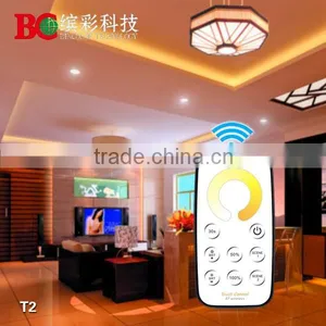 T2+R4 CT Led Controller RF Touch Remote Control Led ct Dimmer 12v 24v thumbnail-1