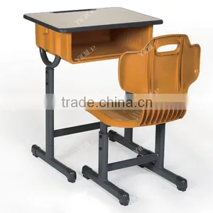 Classroom Chairs Ergonomic Children Desk Kids Study Desk thumbnail-6