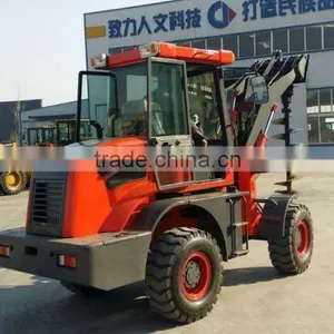 EOUGEM 2016 1.6 Ton Newest Model Mini Wheel Loader Backhoe thumbnail-4