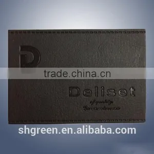 Men's Garment Black Leather Patch Manufacturer thumbnail-2