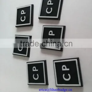 UV Printing Black Logo Clear Plastic Sticker Labels With Company Logo thumbnail-3