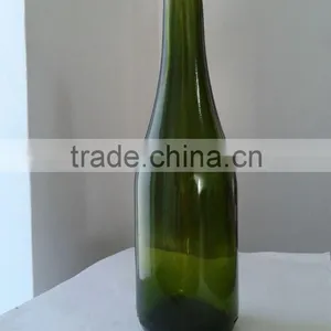296ml Small Dark Green Juice Glass Wine Bottles thumbnail-1