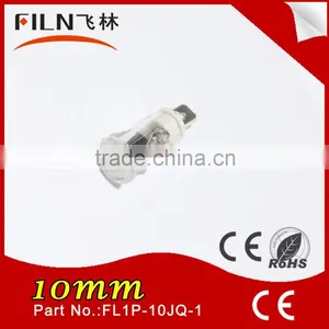 FILN High Light Waterproof Plastic 10mm 230v White Led Switch Board Lamp 110v Indicator Light thumbnail-1