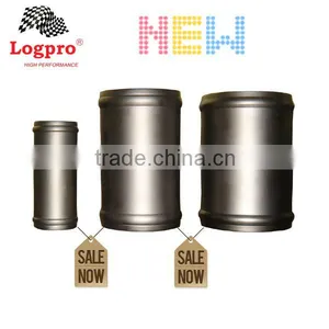 Auto Aluminum Hose Pipe,Straight Pipe Hose, Mat Black, Length:76mm/100mm, OD:13mm-102mm thumbnail-1
