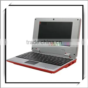 Cheap 1GB 7 Inch VIA8850 1.5GHz Android 4.1 Chinese Laptop Netbook With 8GB Hard Drive Red US Standard thumbnail-2