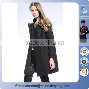 2016 New Pant Double Breasted Coat Desgin Winter Coat for Women thumbnail-3