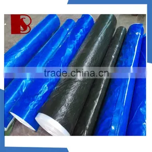 China PE Tarpaulin Factory, Quality Blue Orange pe Waterproof Tarpaulin Mesh Fabric Canvas Tarpaulin thumbnail-6