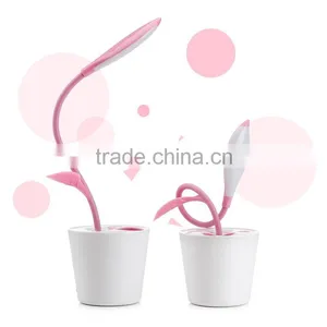 Modern Sapling Pen - Holder Desk Light Lithium Battery Led Table Lamps With Touch Dimmer thumbnail-4