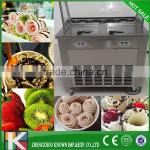 Fry Ice Cream Machine 110V Fried Ice Cream Machine Thailand Fry Ice Cream Machine thumbnail-2