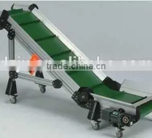 Adjustable Height Inclined Belt Conveyor/Horizontal Belt Conveyor Used to Food Industry thumbnail-4