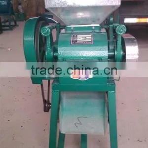 Wheat Soybean Grain Corns Double Rollers Oats Pressing Machine thumbnail-1