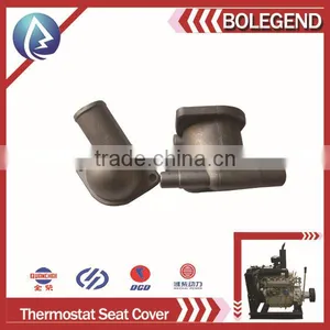 Wholesale DIY Good Quality Multi Cylinder Diesel Engine Spare Parts Yunnei 490 Thermostat Seat Cover thumbnail-2