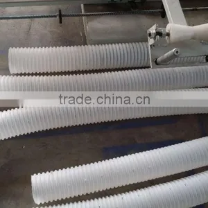 Horserider Single Wall Corrugated Flexible Pipe Production Line/Plastic Telescopic Pipe Machine/PVC Soft Pipe Extrusion Plant thumbnail-6
