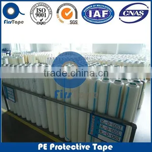 ISO SGS CERTIFICATE HIGH QUALITY LOW PRICE PE SURFACE PROTECTIVE TAPE thumbnail-5