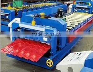 High Speed Glazed Tile Roof Sheet Machine thumbnail-1