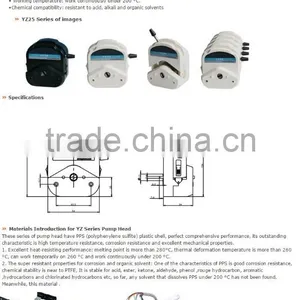 KWT300S Led Digital Display Precise Variable Speed Peristaltic Pump / Dosing Pump for Water Pumps Fluid / 4XYZ25 Pump Head thumbnail-5
