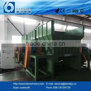 Waste Film Twin Shafts Shredder thumbnail-1