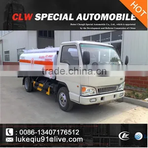Factory Sale 4m3 Fuel Tank Truck thumbnail-2