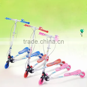 2017 New Cheap Wholesale Three Wheels Kick Scooter for Adults Kids thumbnail-1