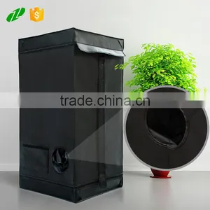 Mylar Hydroponic Grow Tent With Obeservation Window and Floor Tray for Indoor Plant Growing thumbnail-1