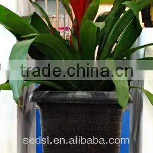 Painted Plant Pot,square Flowerpots,chinese Flower Vase thumbnail-1