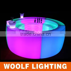Young People Entertainment Glowing LED Nightclub Furniture thumbnail-4