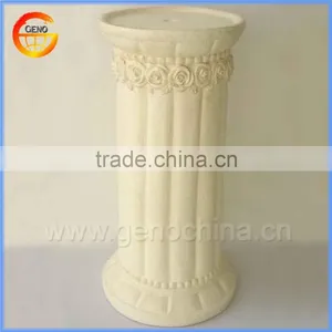 Home and Garden Fiberstone Flower Pot Stand Roman Pillar Design thumbnail-2