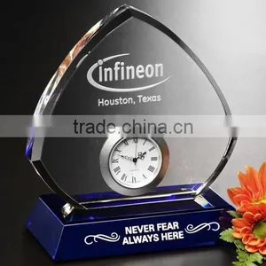 Fashion Crystal Clock Award Crystal Trophy thumbnail-1