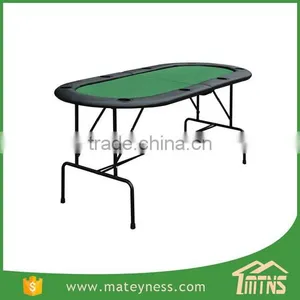 1.85m Folding 8 Players Casino Game Poker Table Top thumbnail-2