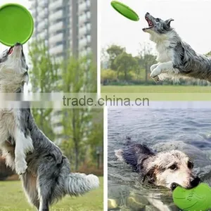 CY185 Eco-friendly Natural Rubber Pet Dog Toy Frisbee Dog Training Pet Product thumbnail-5