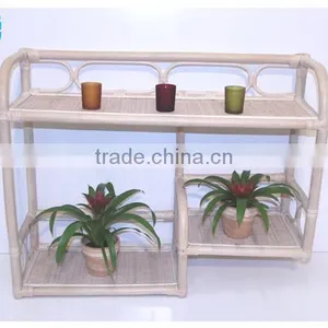 Rattan Wicker Wall Shelf ,Home Handmade Mounted Rack thumbnail-4