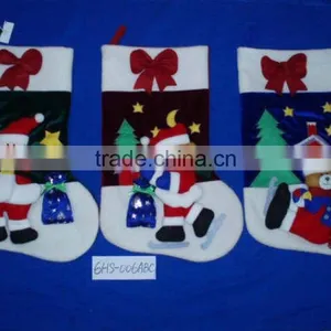 15012119 2015 Felt Christmas Hat Shoes Decoration Made in China thumbnail-2
