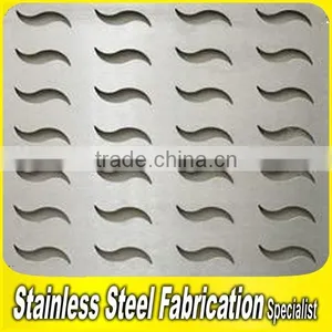 Customed Perporated Stainless Steel Sheet Exterior Wall Cladding Panel thumbnail-1