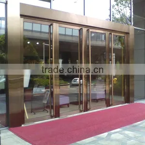 Customized Commercial Stainless Steel Door Design thumbnail-1