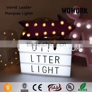 Cinematic Light Box With Letters thumbnail-1