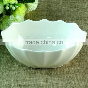 Cheap Stock White Porcelain Fruit&Food Originality Serving Dish thumbnail-1