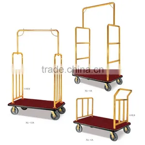 Airport Luggage Trolley Made in Metal With Two or Four Wheels thumbnail-6