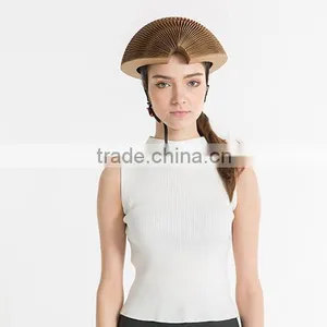 Cheap Rain Resistant Kraft Flexible Paper Folding Helmet thumbnail-4